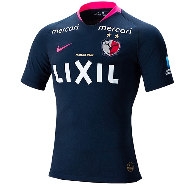 Camiseta Kashima Antlers Replica Segunda Ropa 2019/20 Azul Marino